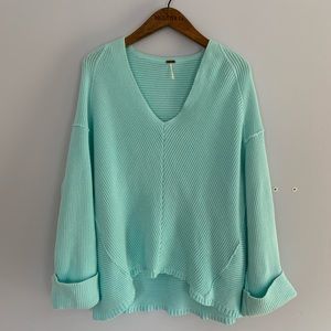 Free People V-Neck Sweater